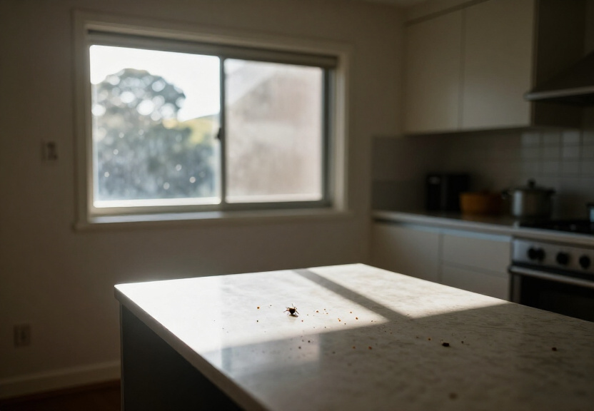 Ant nest in wall cavity of Mortdale property